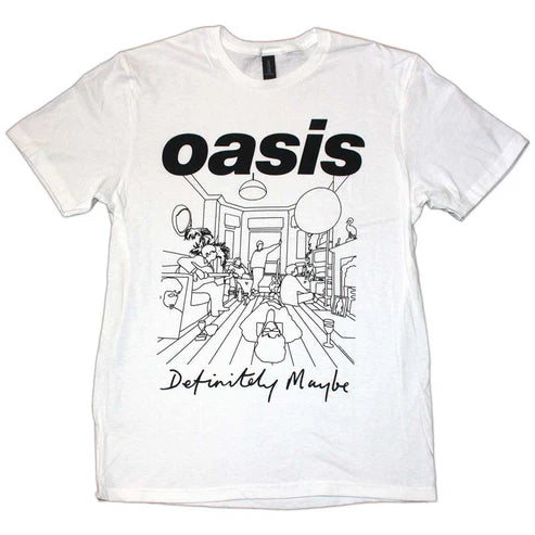 New Shirt: Oasis White Shirt Definitely Maybe