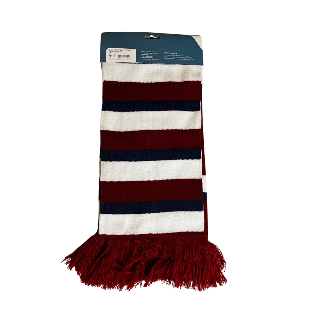 Galway GAA Official Jacquard Scarf