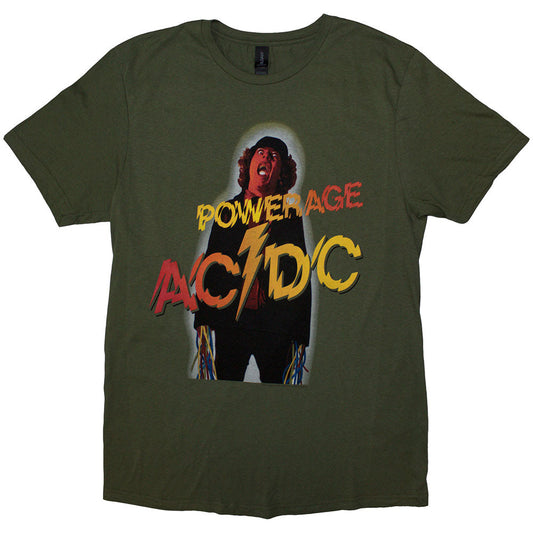 AC/DC Khaki Shirt Powerage