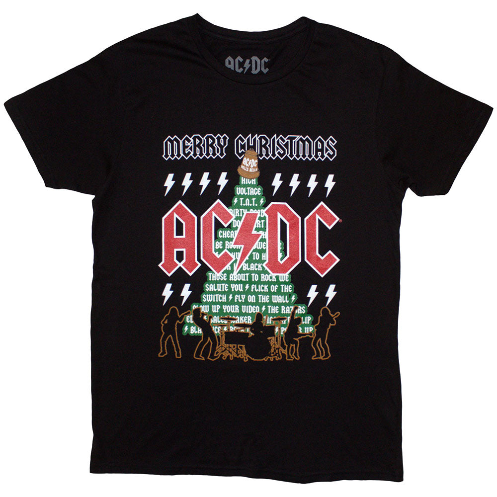 AC/DC Shirt Merry Christmas IRELAND
