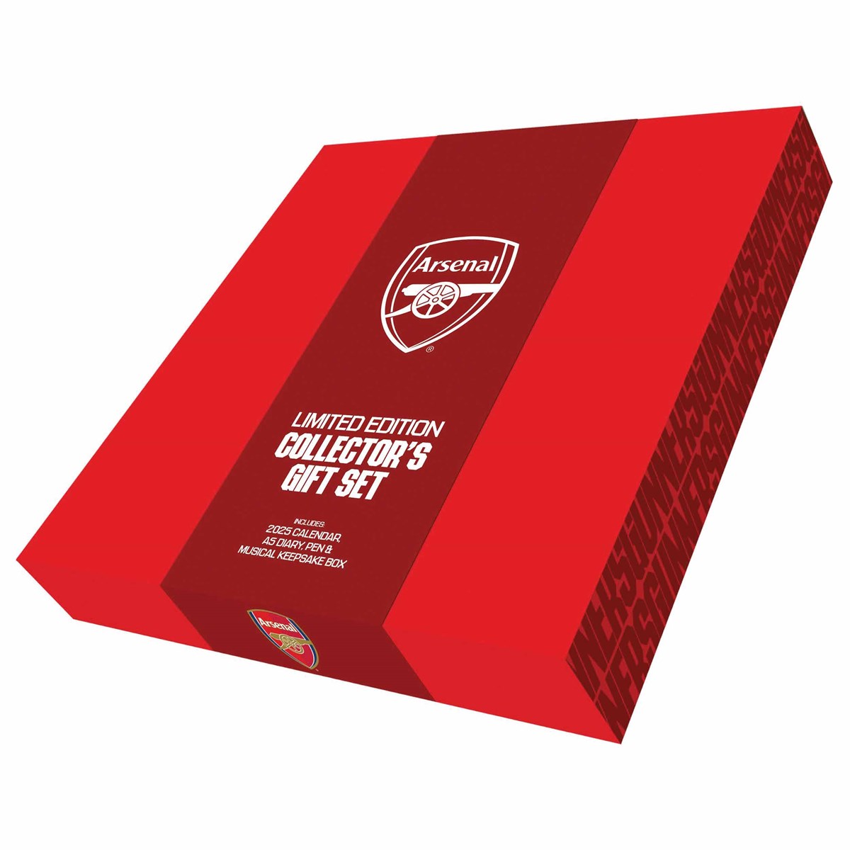 Arsenal FC Calendar & Diary Musical Gift Box 2025