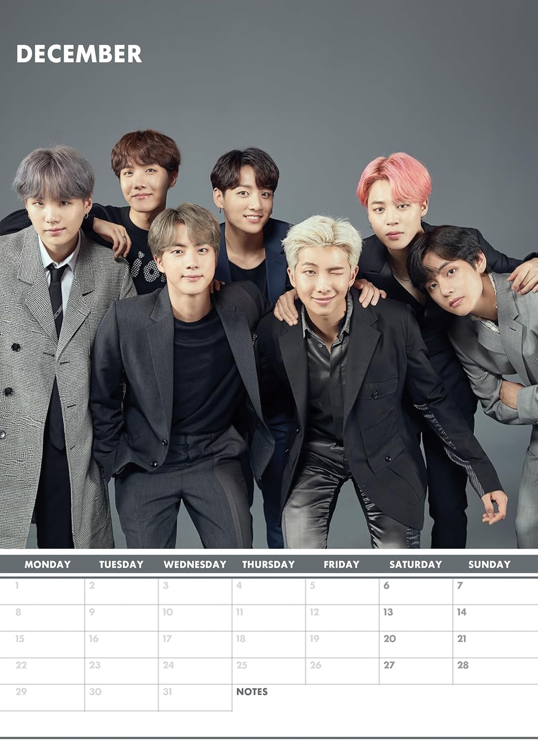 Calendrier BTS 2025