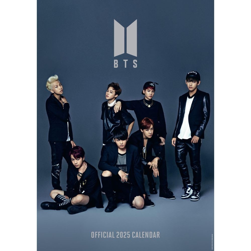 BTS 2025 Official A3 Calendar ireland