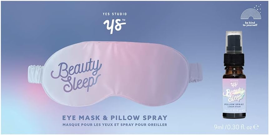 Beauty Sleep Eye Mask and Lavender Pillow Spray - Zhivago Gifts