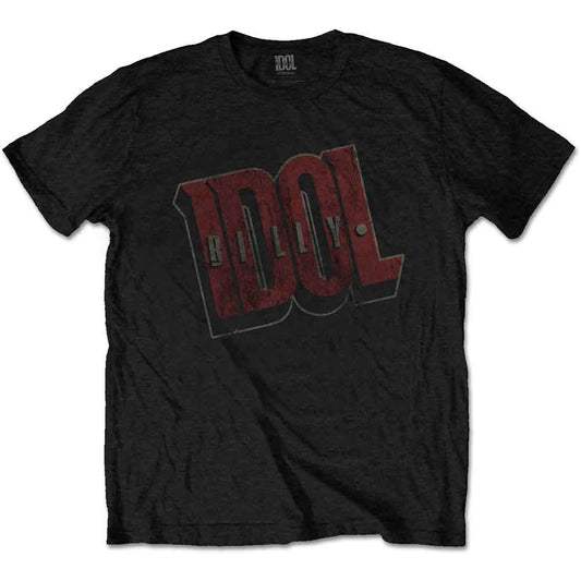 Billy Idol Shirt Vintage Logo - Ireland Vinyl