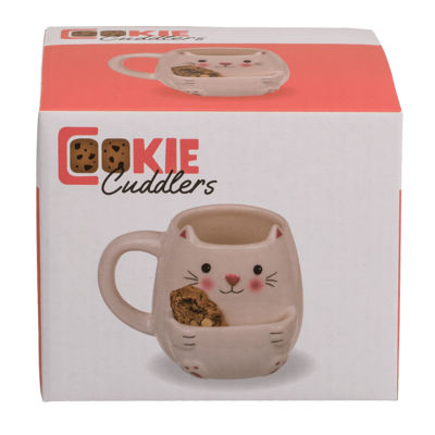 Cookie Cuddler Cat Mug