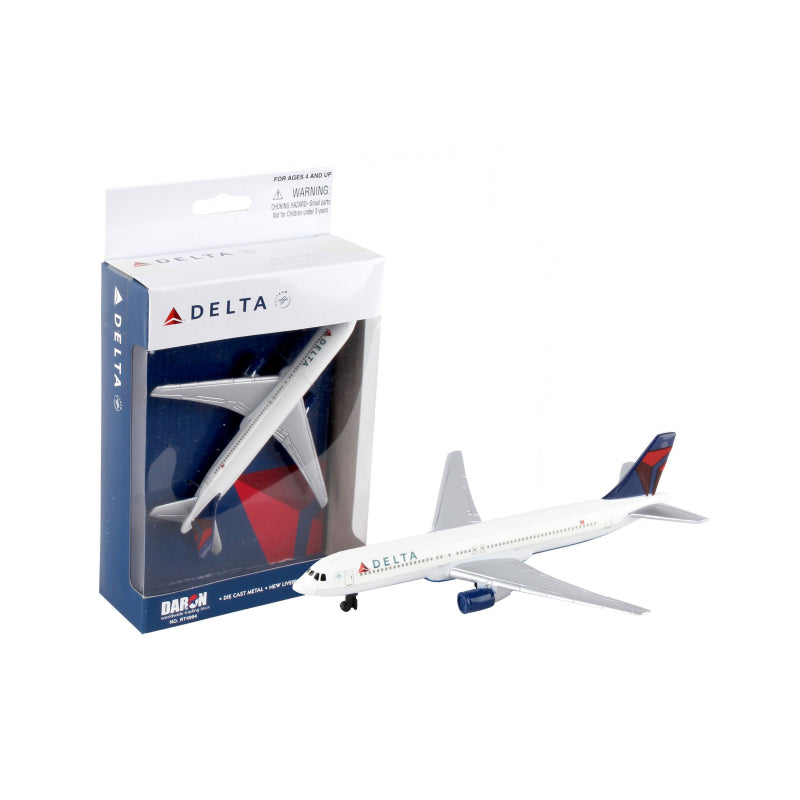 Delta Airlines Diecast Plane Model - Zhivago Gifts