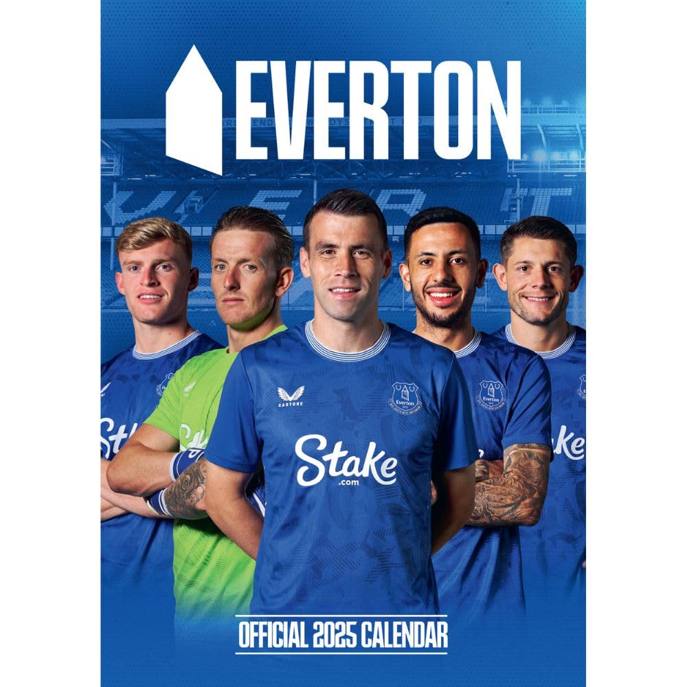 Everton Official 2025 A3 Calendar