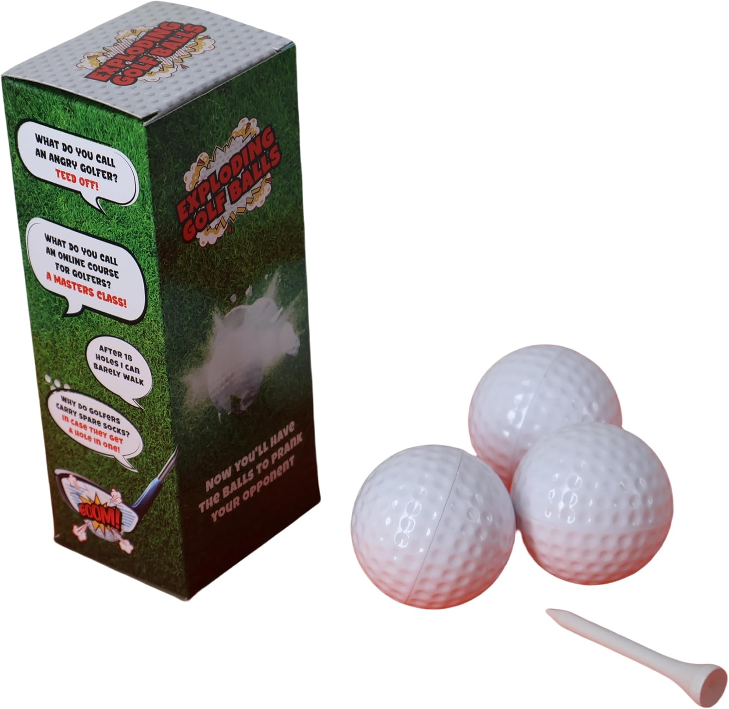 Exploding Golf Balls - Funny Golf Gifts