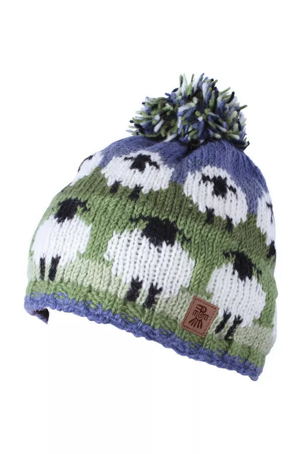 Flock Of Sheep Bobble Beanie - Zhivago Gifts