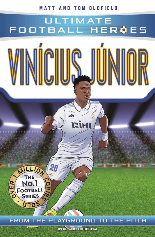 Football Heroes Book Vinicius Jnr