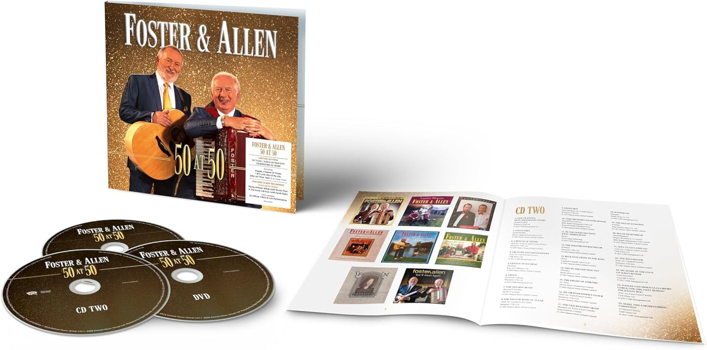 Foster & Allen: 50 At 50 Collector's Edition & DVD