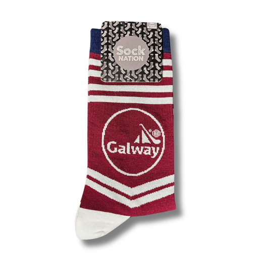 Galway Maroon Socks