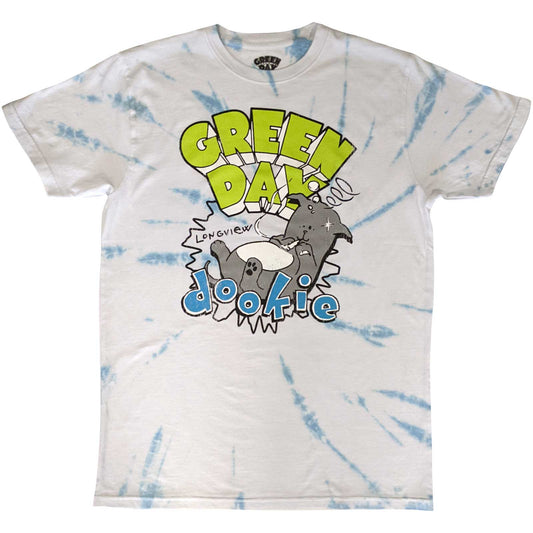 Green Day Dookie Tie Dye Shirt - Zhivago Gifts