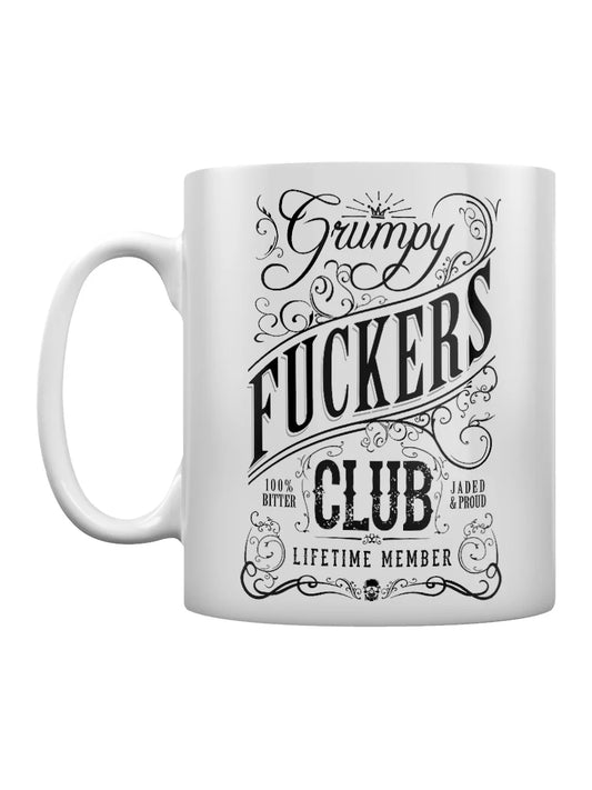 Grumpy F*ckers Club White Mug