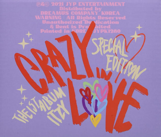 ITZY Crazy in Love (Jewel Case Ver)