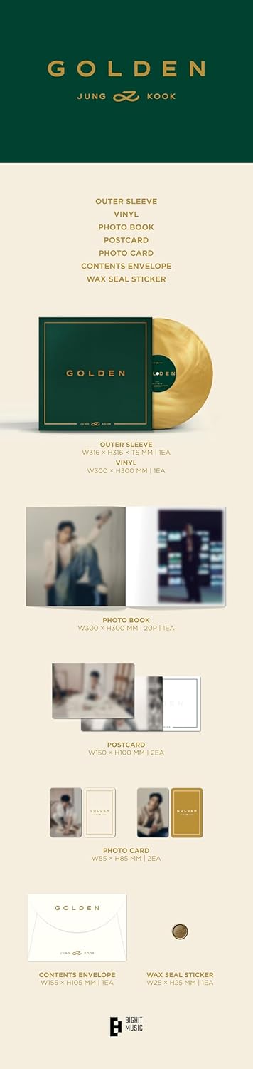 Jungkook Golden (Vinyl)