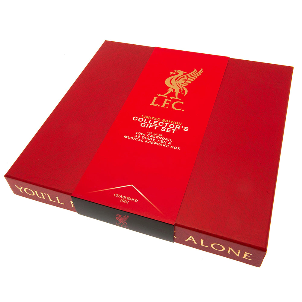 Liverpool FC Calendar & Diary Musical Gift Box 2024 - Zhivago Gifts