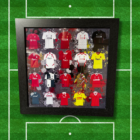 Liverpool Jersey Framed Picture