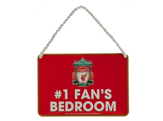 Liverpool No 1 Fan Bedroom Sign