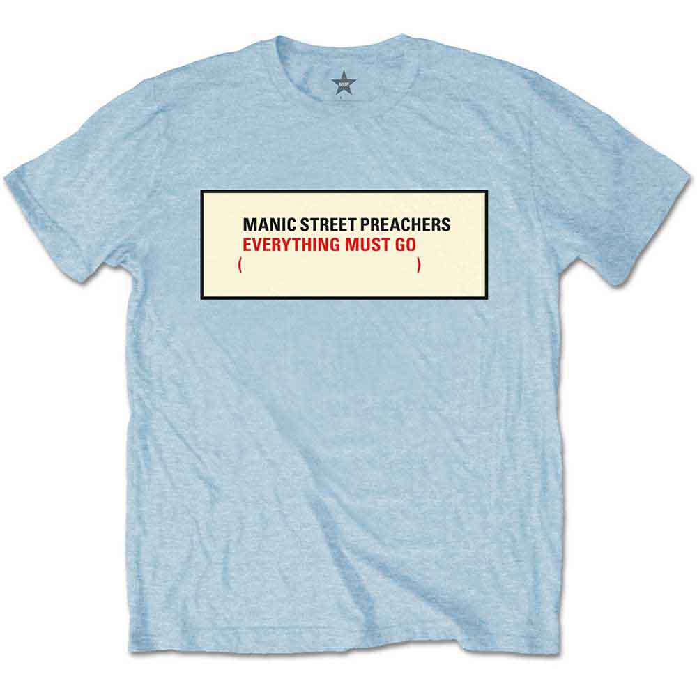 T-shirt Manic Street Preachers Tout doit disparaître