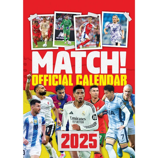 Match! 2025 A3 Calendar