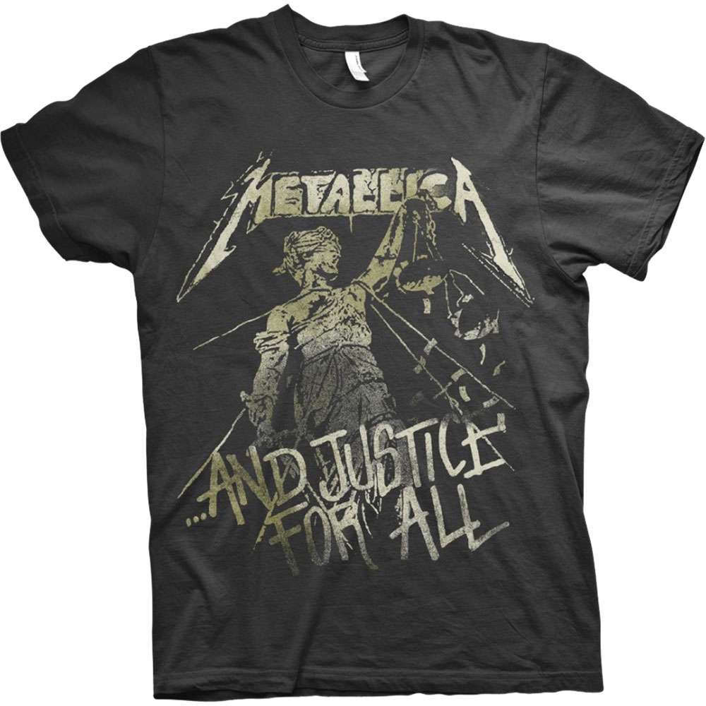 Metallica T-Shirt: Justice Vintage - Zhivago Gifts