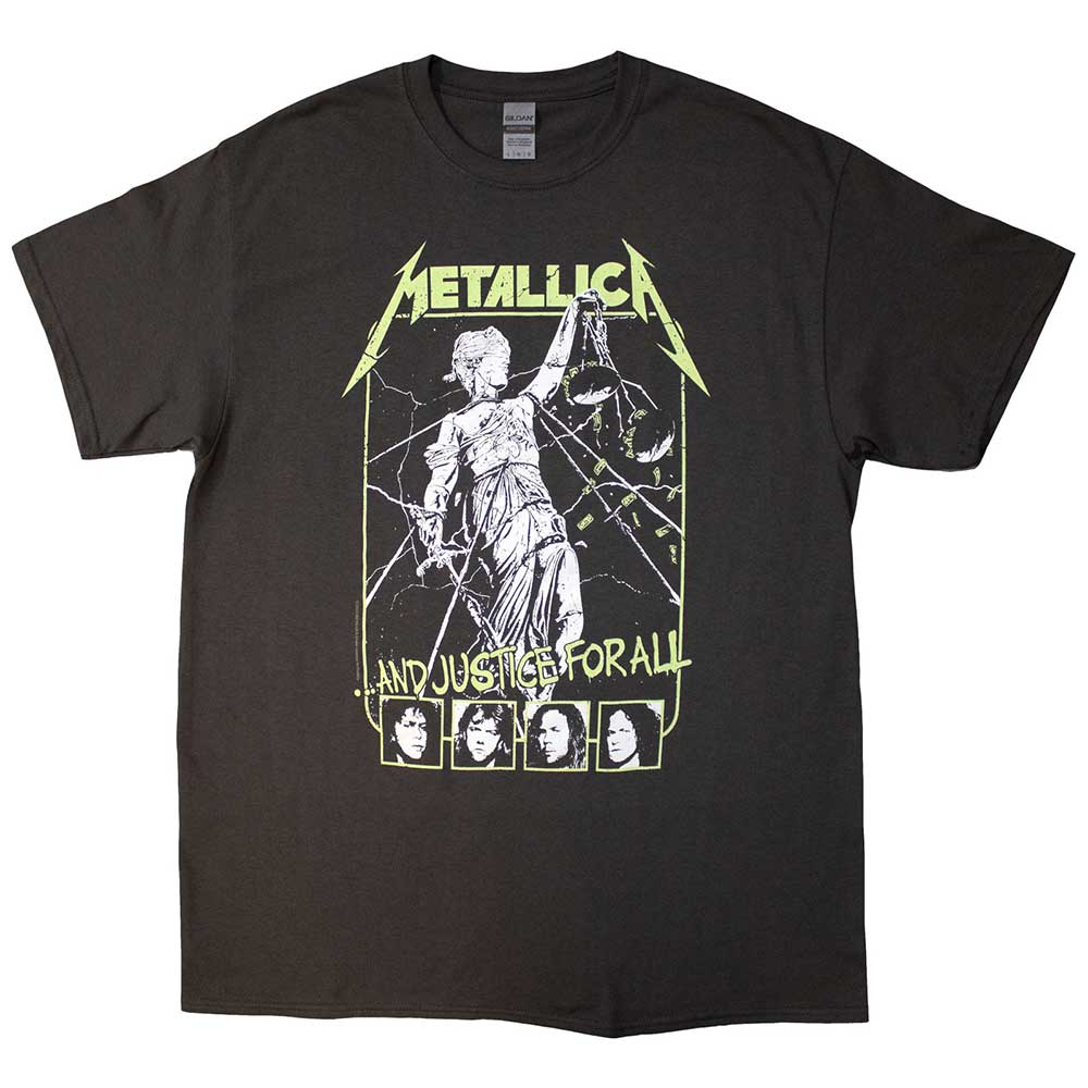 Metallica T-Shirt Justice Faces