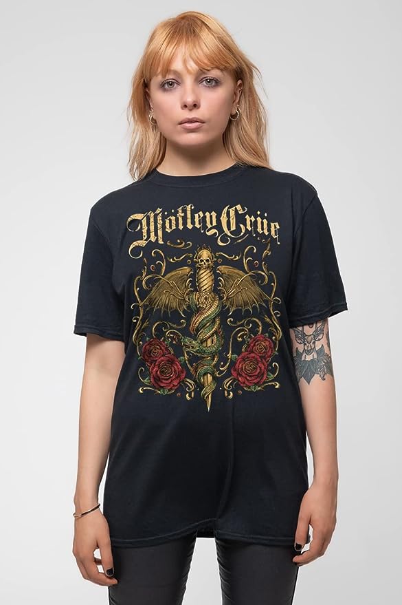 Motley Crue Exquisite Dagger Shirt - Zhivago Gifts