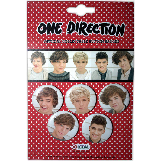 One Direction Button Badge Pack: Phase 3