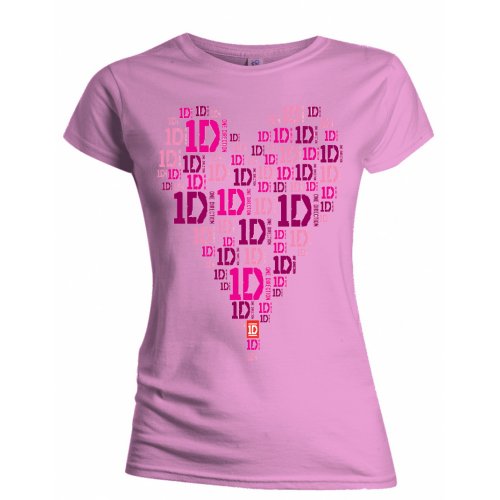 One Direction Heart Shirt - Zhivago Gifts