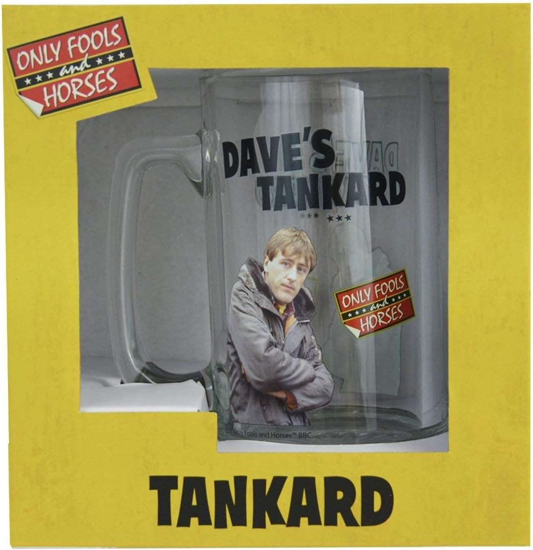 Only Fools And Horses Dave's Beer Tankard Glass