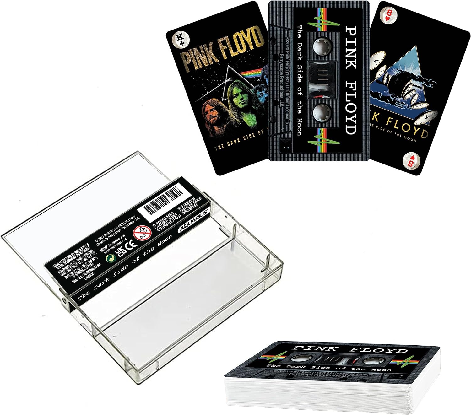 Pink Floyd DSOM Cassette Playing Cards - Zhivago Gifts