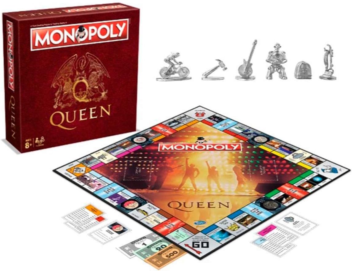 Queen Monopoly Board Game - Zhivago Gifts