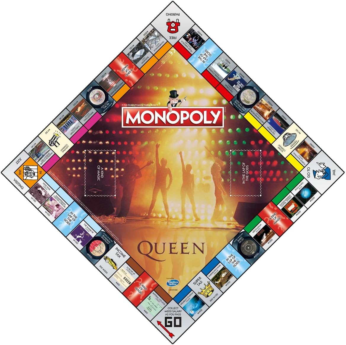 Queen Monopoly Board Game - Zhivago Gifts