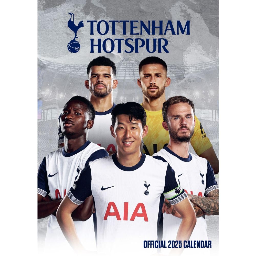 Spurs 2025 Official A3 Calendar ireland
