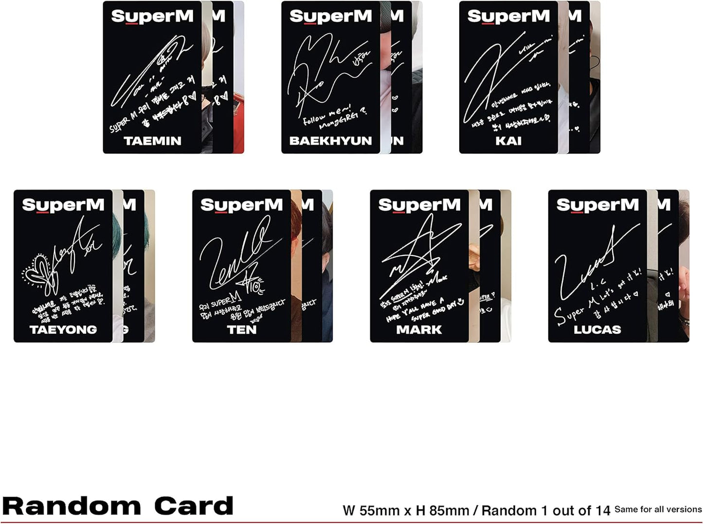 SuperM 1st Mini Album Ten Version - Zhivago Gifts