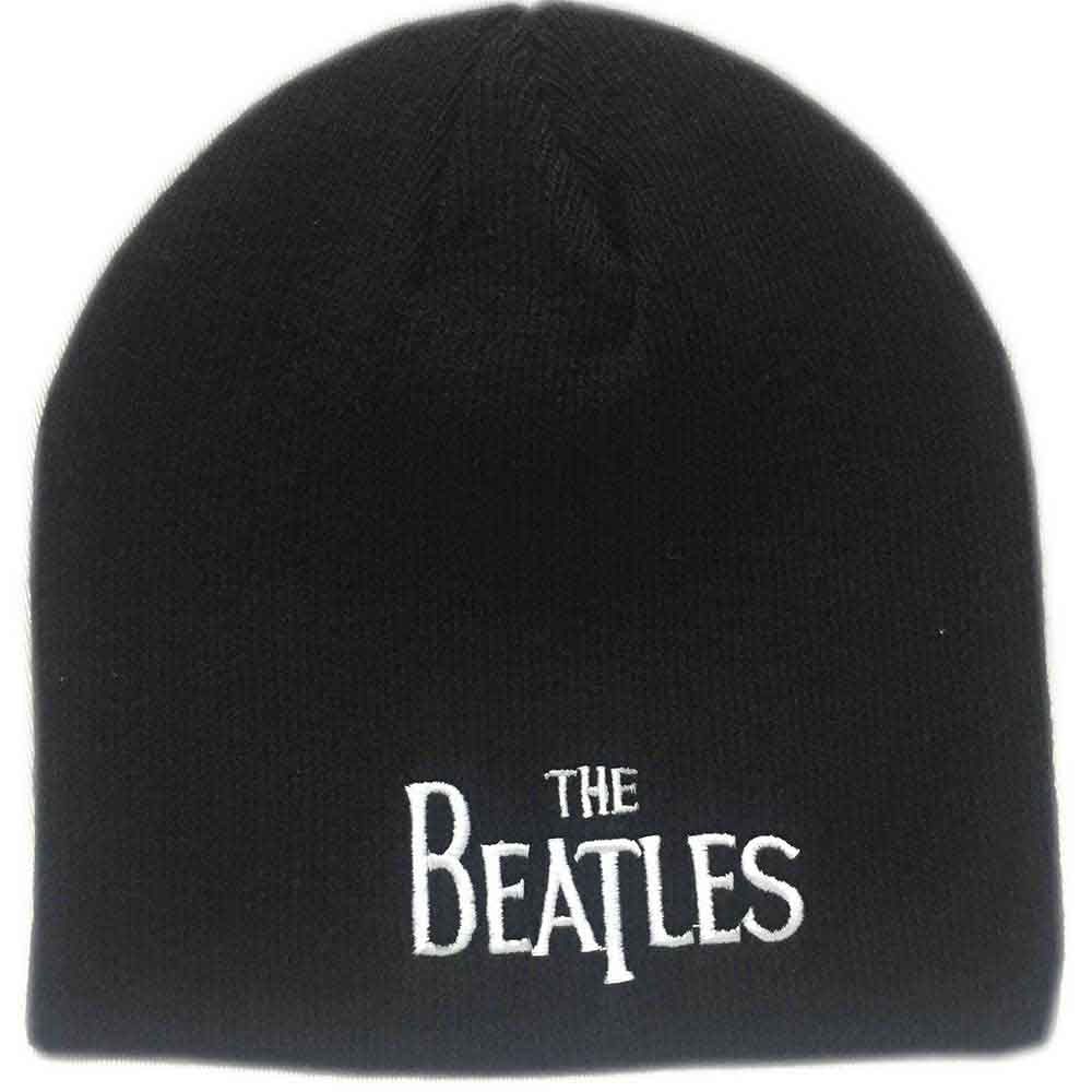  The Beatles Beanie Hat: Drop T Logo