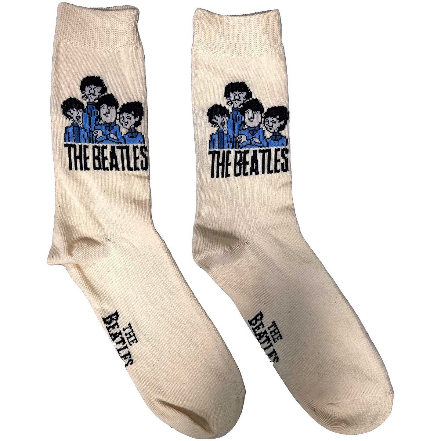 The Beatles Ladies Ankle Socks Cartoon Group - Zhivago Gifts