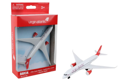Virgin Atlantic Diecast Plane Model - Zhivago Gifts
