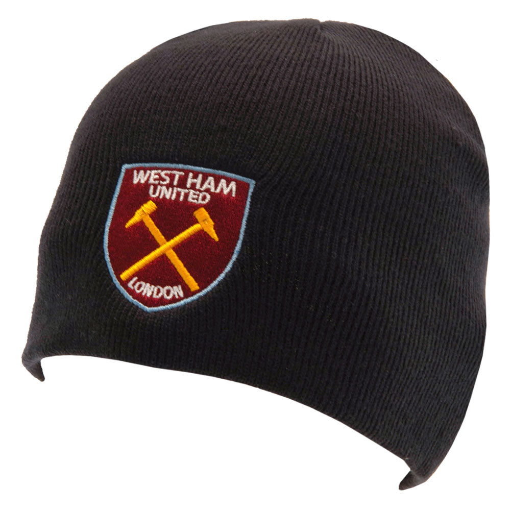 West Ham Navy Beanie - Zhivago Gifts