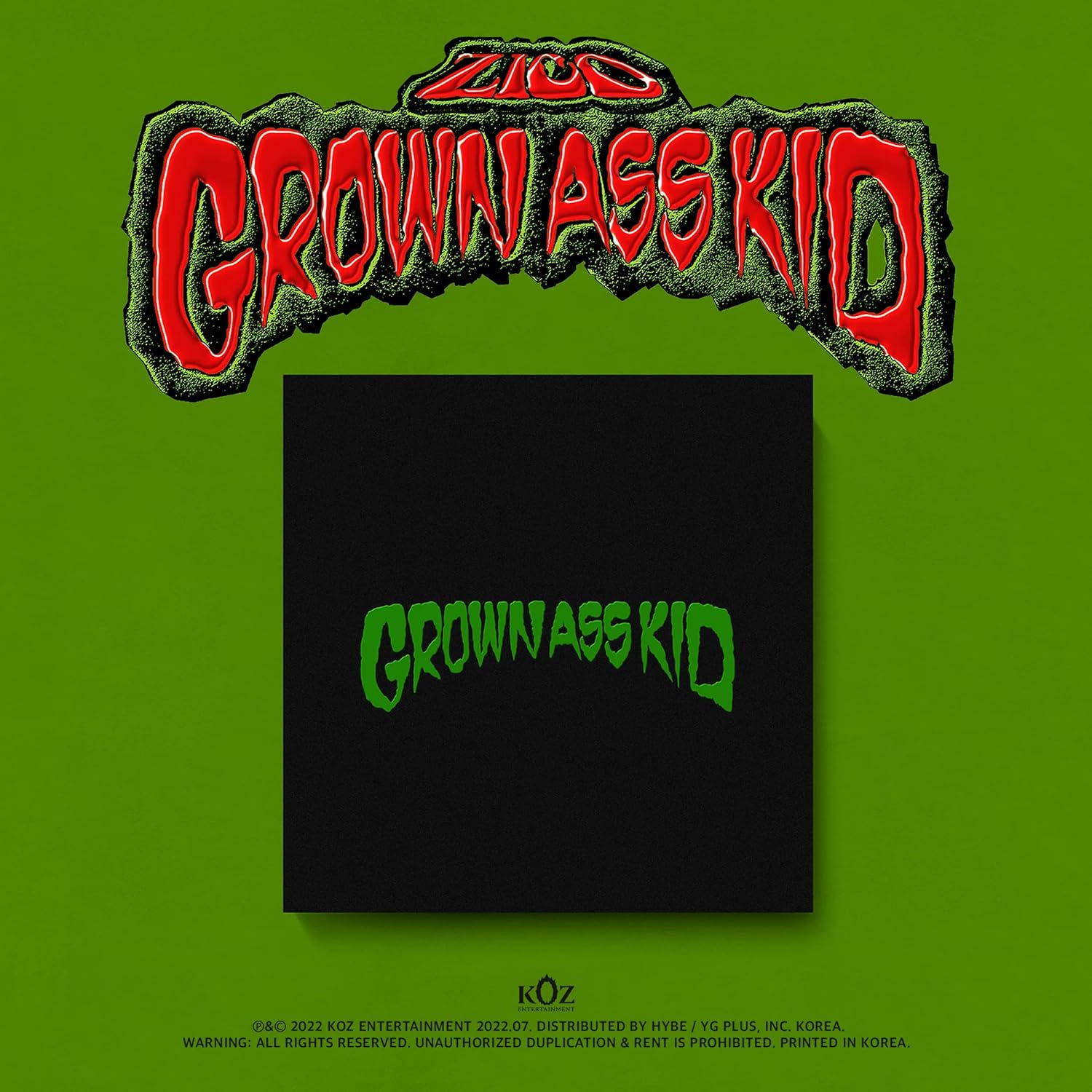 Zico Grown Ass Kid - Zhivago Gifts