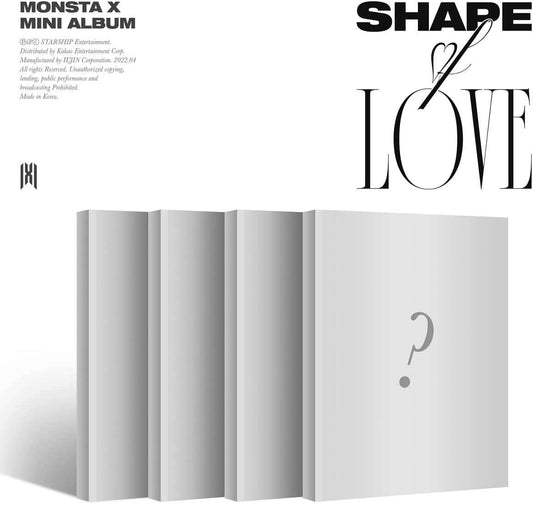 Monsta X Shape of Love - Ireland KPop - Zhivago Gifts