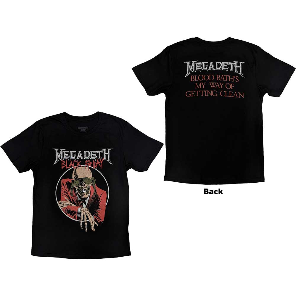 Megadeth T-Shirt Black Friday - Zhivago Gifts