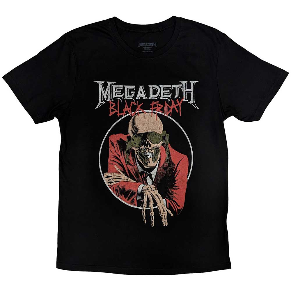 Megadeth T-Shirt Black Friday - Zhivago Gifts