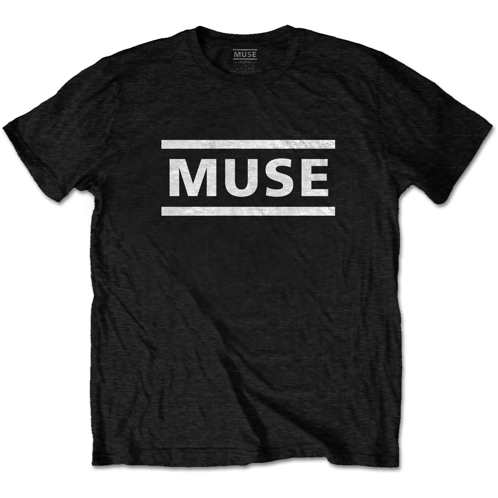 Muse T-Shirt White Logo - Zhivago Gifts