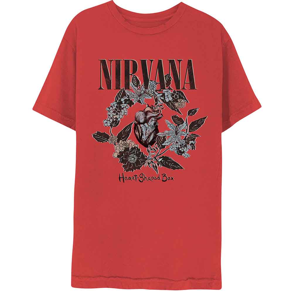 Nirvana T-Shirt Heart Shape Box - Zhivago Gifts