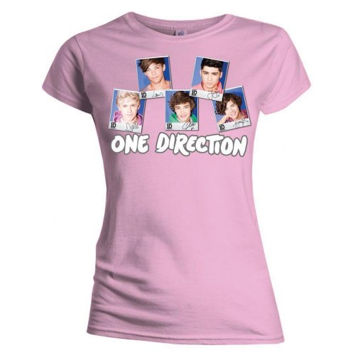 One Direction Ladies T-Shirt Polaroid (Skinny Fit) - Zhivago Gifts
