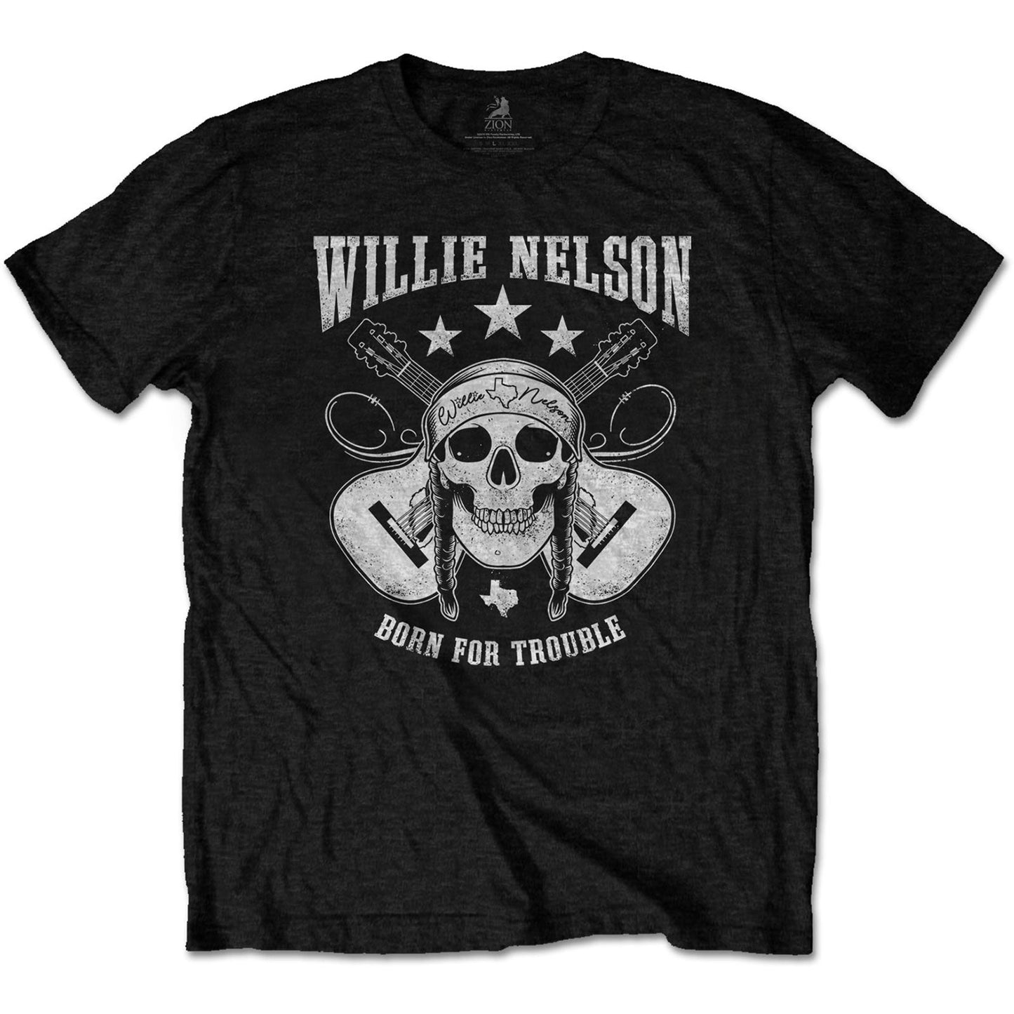 Willie Nelson Shirt Skull - Zhivago Gifts